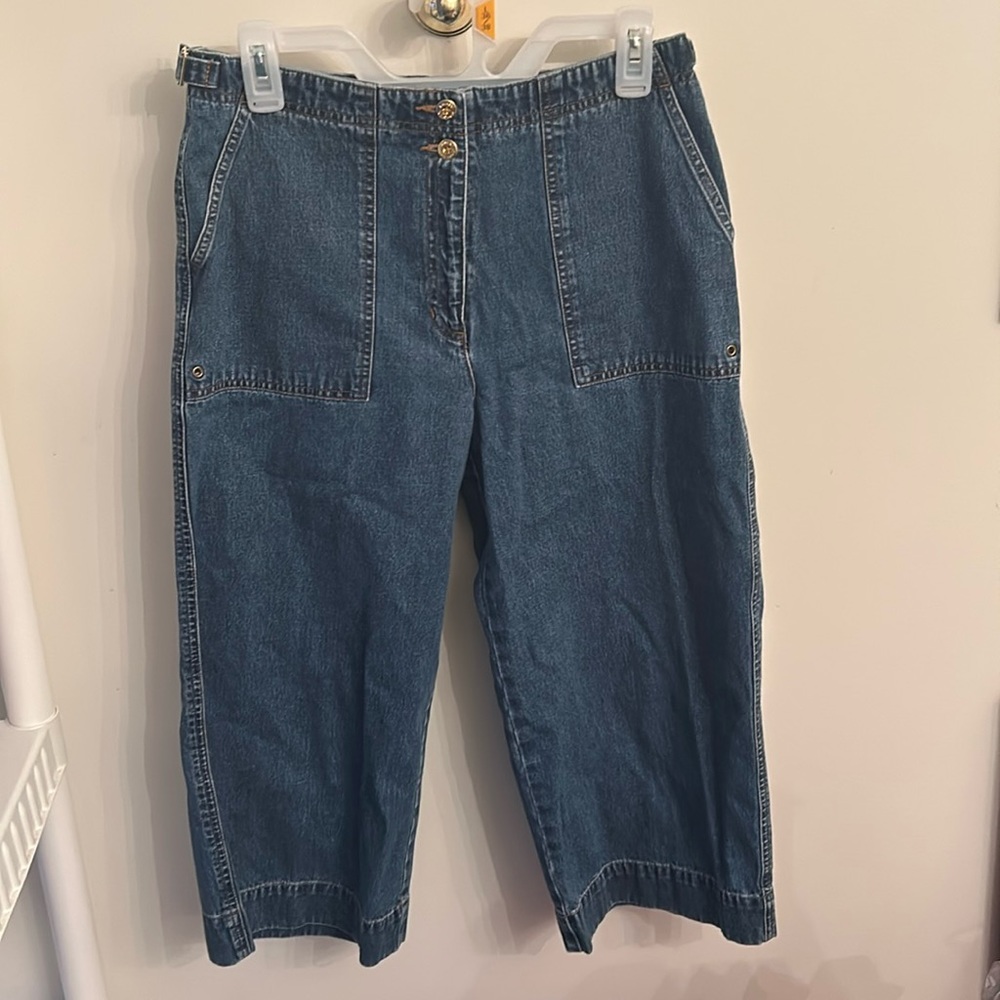 Vintage Lauren jeans company, Ralph Lauren size 8 denim capris